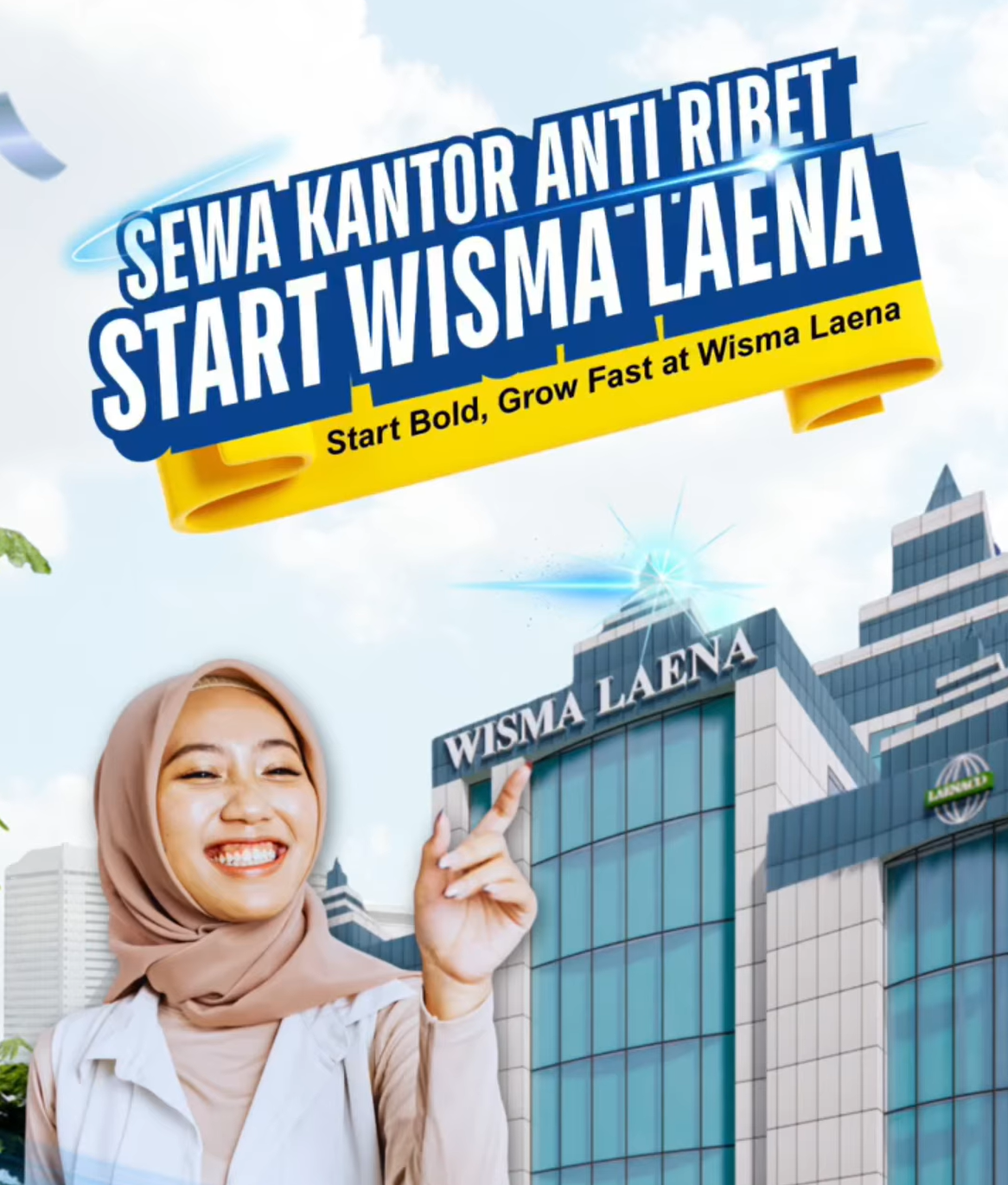 Sewa kantor anti ribet – Start Wisma Laena